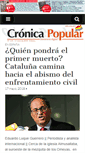 Mobile Screenshot of cronicapopular.es